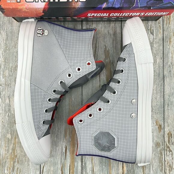 Converse x Transformers Chuck Taylor All Star Decepticons Limited Edition Size 8 - Picture 7 of 16